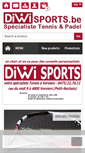 Mobile Screenshot of diwisports.be